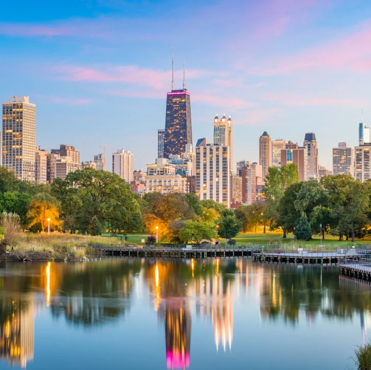 landscape view of Chicago