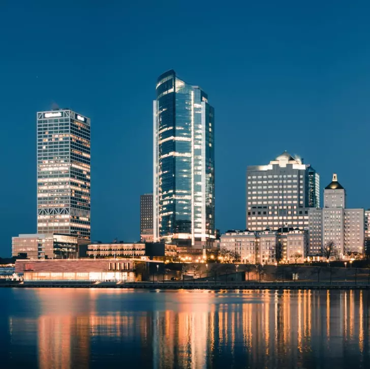 landscape view of Milwaukee